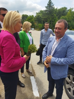 Посещение на земеделския министър Иван Иванов в община Добричка – 18 юни 2022 г.