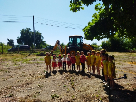 Старт на строителните дейности на сградата на детската градина в с.Стефан Караджа